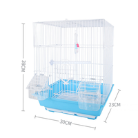 Cage de nid d'élevage d'oiseaux de souffle de fil de fer favorable à l'environnement bon marché Cage de perroquet pour des accessoires de petit animal