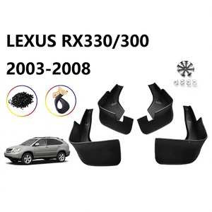 สำหรับ Lexus Rx300 Rx330 แผ่นกันโคลน 2003-2008 4 ชิ้นพลาสติกด้านหน้าด้านหลังป้องกันล้อ - Product Image 5