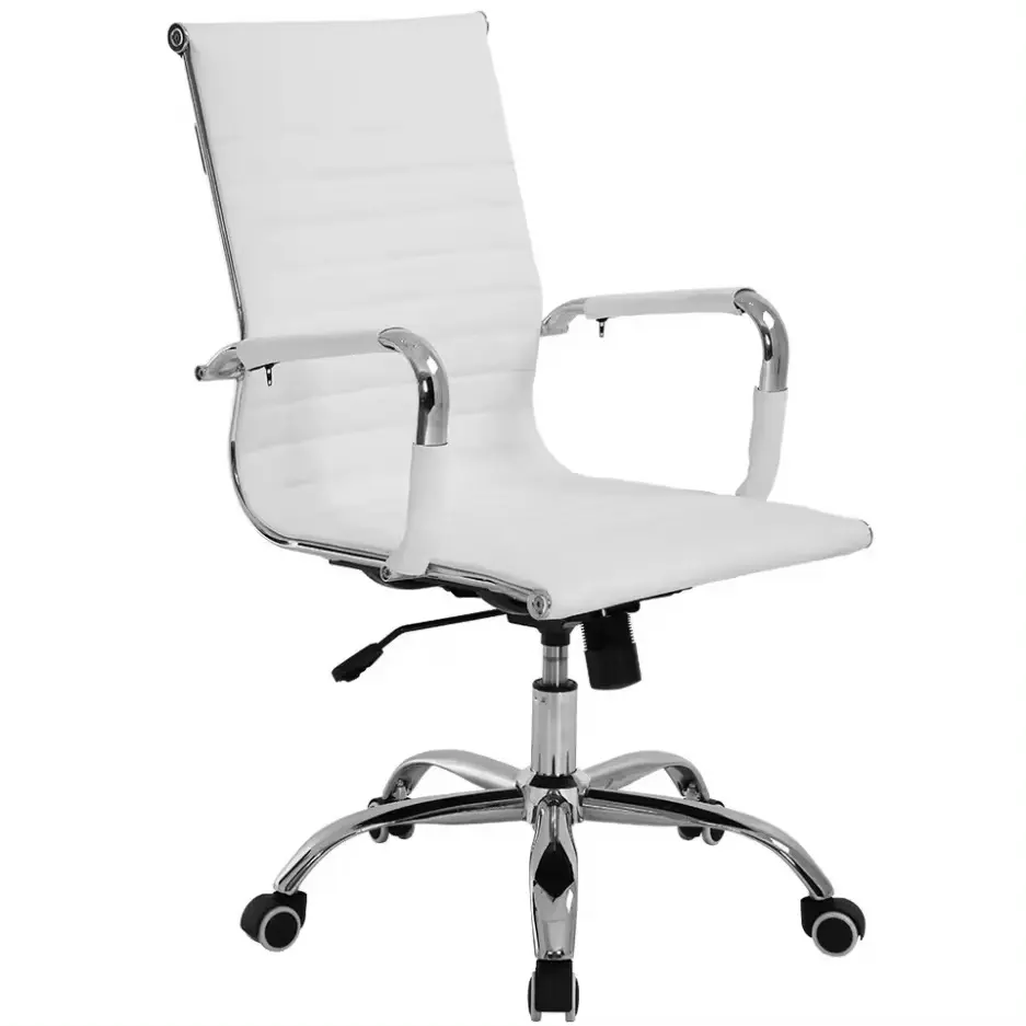 Produttore all'ingrosso OEM schienale alto sedia ergonomica scrivania sedia girevole in pelle sintetica sedia da ufficio