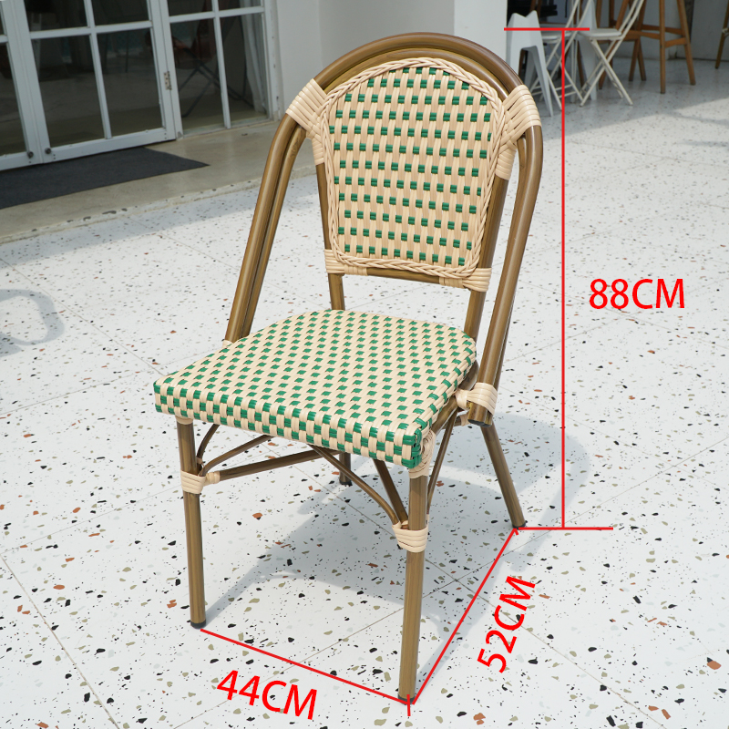 Sedia in rattan francese 35