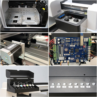 Printer Eizoulyn UV 6090 Dengan Tiga Kepala Ganda G5i I1600-U I3200-U Printer Flatbed Uv6090 untuk Casing Ponsel Papan Kt Akrilik