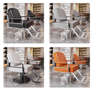 Chaise de barbier inclinable multifonctionnelle moderne et durable Ustovian Hair, mobilier de salon de coiffure - Product Image 5