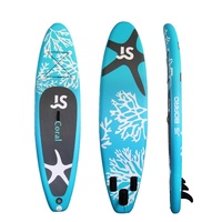 Planche à pagaie gonflable tout usage SUP pour la plage, le surf et les sports nautiques en plein air, modèle JS-CR