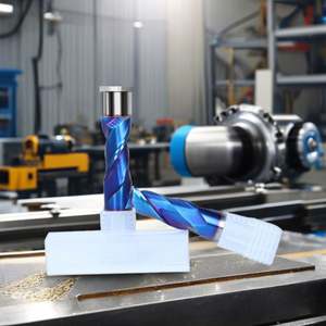 Fresa de extremo plano de carburo de 2 filos 65 HRC para CNC, herramientas de corte, broca de router, afilador de fresas, fresas de extremo, cortadores de fresas - Product Image 5