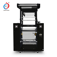 Rouleau d'impression par sublimation automatique de ruban de lanière Calandra Machine de presse à chaud double face à transfert de chaleur