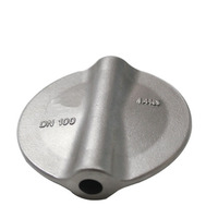 Pelat Katup Kupu-kupu Baja Tahan Karat Kustom, Cetakan Presisi, Diameter DN100 DN150 DN200