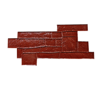Moule industriel en caoutchouc de silicone pour estampage de sols en béton Moule en polyuréthane pour pavage de briques Moule en béton