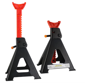 Béquilles de levage professionnelles robustes de 6 tonnes pour véhicules, béquilles d'essieu de type broche à hauteur réglable pour automobiles - Product Image 6