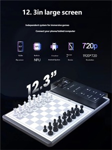 Échiquier intelligent AI tout-<span class=keywords><strong>en</strong></span>-un de qualité supérieure avec moteurs intégrés pour les jeux <span class=keywords><strong>en</strong></span> <span class=keywords><strong>ligne</strong></span> humain-AI et l'entraînement des enfants - Product Image 4
