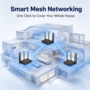 Router OpenWRT AX3000 WIFI-6 de doble banda 2.4G y 5G R930S compatible con redes Mesh para uso en interiores - Product Image 6