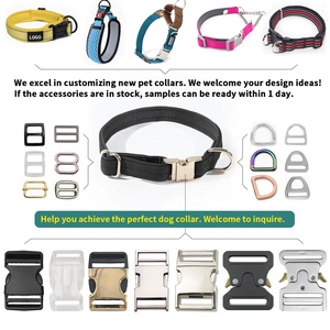 <span class=keywords><strong>Collar</strong></span> de Caza Personalizado con Logotipo de Marca para Perros, Ajustable, de Liberación Rápida, de Nailon, con Costuras Creativas, Color Negro Neutro, Talla XL, en Pequeñas Cantidades - Product Image 2