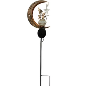 Lampe murale solaire LED Fée de la Lune, décoration de jardin extérieure, résistante à l'eau, garantie 2 ans - Product Image 5