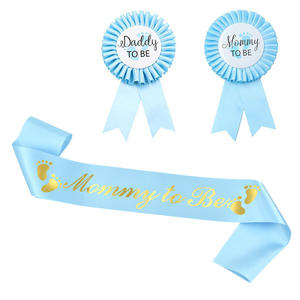 Écharpe de révélation de sexe pour future maman, cadeaux et décorations pour fête de baby shower, <span class=keywords><strong>annonce</strong></span> de <span class=keywords><strong>grossesse</strong></span> - Product Image 4