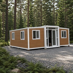 SUNRISE Moducube Maison Conteneur Extensible Étanche 40 pieds 3 Chambres Maison Pliante Préfabriquée pour les États-Unis - Product Image 1