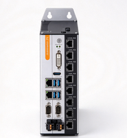 CANGHAN NP-6122-8PoE NP-6132-8PoE DIN Rail Machine Vision PC 8Port PoE 2*RS232/485 Layar Ganda
