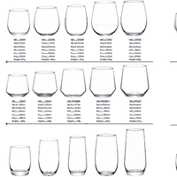 Haute qualité à l'ancienne Base lourde verre blancs tasse personnalisé bière tir vin roches whisky verres gobelets pour cadeau de marque