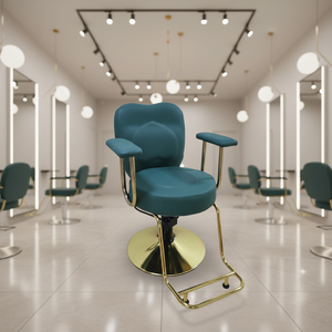 Chaises de <span class=keywords><strong>salon</strong></span> de coiffure ergonomiques haut de gamme les plus vendues, chaise confortable et réglable, <span class=keywords><strong>salon</strong></span> de beauté, rotation à 360 degrés - Product Image 6