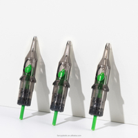 Aiguille de cartouche de sécurité jetable haut de gamme en acier inoxydable à âme creuse pour tatouage corporel et maquillage permanent des sourcils