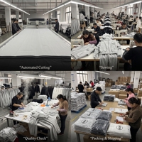 Ensemble de survêtement personnalisé pour homme – Veste zippée à col montant et pantalon rayé – Tenue de sport et streetwear – Marque privée – Faible MOQ – Fabrication directe OEM