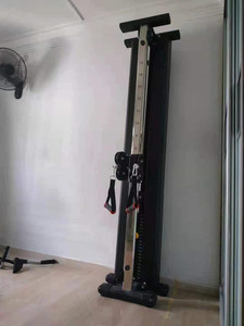 Equipo de <span class=keywords><strong>fitness</strong></span> de gimnasio comercial Máquinas de selección de carga de pasador de hombro multivuelo de pie multifuncional - Product Image 5