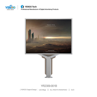 Estructura de Pantalla LED, Cartel Luminoso Unipolar para Carretera, a Todo Color, Impermeable, para Publicidad Comercial en Exteriores