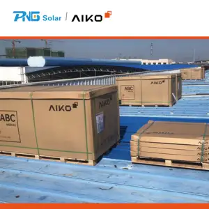 Aiko painéis solares fotovoltaicos de meia célula 600w 605w 610w 615w 620w, tecnologia mais recente, painel solar para uso comercial e doméstico