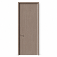 Pintu Interior Modern Berbahan Melamin dengan Struktur Stabil dan Penggunaan Senyap untuk Pasokan Kamar Hotel dalam Jumlah Besar