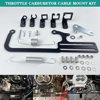 304147 Kit de Montaje de Cable EZ EFI, Soporte de Cable de Acelerador para Carburador, Cables de Transmisión de Acero para GM 700R4