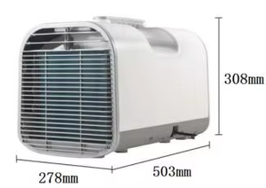 Aire Acondicionado Solar Portátil F con Puerto de Controlador MPPT, Mini Enfriador Seguro y Limpio para Uso en Casa, Oficina y Exteriores F M - Product Image 3