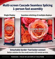 Écran LED géant pour événements en direct, mur vidéo intérieur/extérieur, écran d'affichage LED pour scène