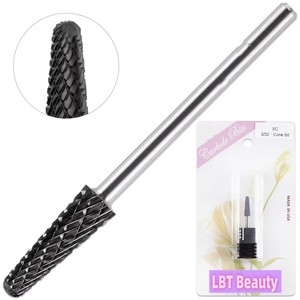 LBT USA Professional 3/32" Shank Size - Cone Shape Carbide Bit - <b>Nail</b> Drill Bit for Manicure Pedicure Tools Dremel Machine - Product Image 4