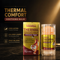 Baume thermique Sifuland par Zourunan, bâton solide pour la relaxation musculaire, illustration traditionnelle, 40g, vente en gros OEM