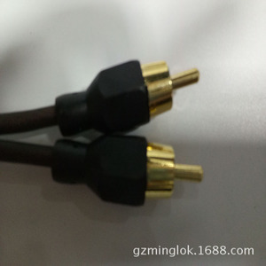 <b>Rca</b> <b>Audio</b> <b>Cable</b> 1 To 2 Splitter Pure Copper Male Female Connector For Car <b>Audio</b> Amplifier Wiring - Product Image 4