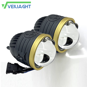 Phare antibrouillard bi-LED super puissant de 3 pouces, projecteur de 3 pouces, phare antibrouillard tricolore bi-laser BIF de 3 pouces pour divers modèles de voitures - Product Image 4