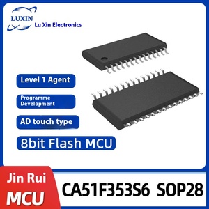 Jinri c51f353s6 sop28 माइक्रोकंट्रोलर 8-बिट विज्ञापन स्पर्श चिप एकीकृत सर्किट फ्लैश mcu p - Product Image 6