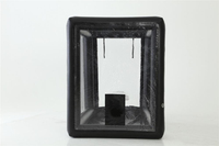 Cabine gonflable extérieure de tente de lavage de voiture de vente superbe avec le garage gonflable de tente de bulle de couverture de voiture de ventilateur