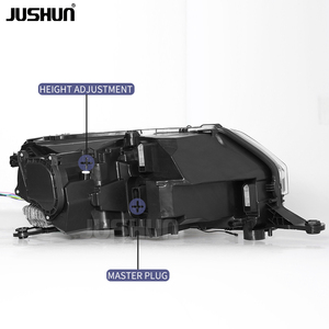 Gruppo Fari a LED JUSHUN per <span class=keywords><strong>Skoda</strong></span> <span class=keywords><strong>Rapid</strong></span> 2013-2018, Aggiornamento LED Dinamico con Sterzo, Aumento della Luminosità del 30% - Product Image 6