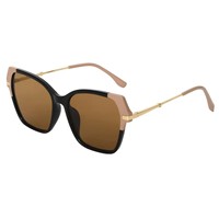 Nouvelles Lunettes de Soleil Unisexe UV400 à Monture Large Irrégulière, Style Rétro, Contraste de Couleurs, Tendance Européenne et Américaine, pour l'Extérieur