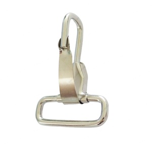 โรงงานอี้หวัง ขายส่ง ตะขอเกี่ยวแบบกด ขนาด 4.0x38 มม. ทำจากโลหะสีเงิน - Product Image 5