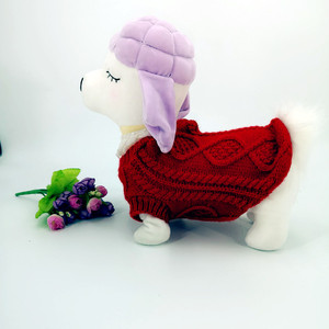 Suéter Tejido Cálido para Mascotas, Otoño Invierno, Marca <span class=keywords><strong>de</strong></span> Moda, Diseño Japonés y Coreano, Venta al Por Mayor <span class=keywords><strong>de</strong></span> Fábrica - Product Image 5