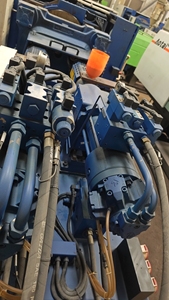 Secondhand haitian hai màu máy ép phun ia1600 160t màu kép ngang Máy ép nhựa - Product Image 5