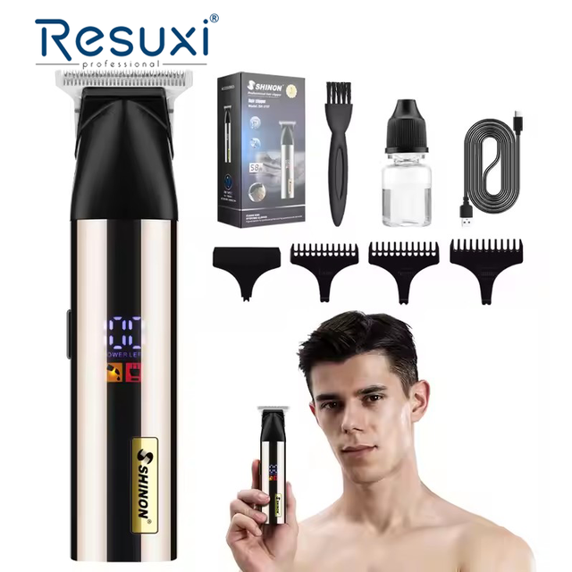 SH-2767 Trimmer for Men Rechargeable Cordless LED Hair Clippers Barber Hair Cut Machine Professional Barber Trimmer