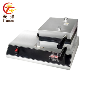 Gaufrier belge carré à 4 tranches de qualité commerciale mini gaufrier électrique antiadhésif pour usage domestique et hôtelier - Product Image 3