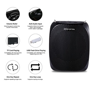<span class=keywords><strong>Amplificador</strong></span> <span class=keywords><strong>de</strong></span> Voz Mini ZOWEETEK para Profesores <span class=keywords><strong>con</strong></span> Micrófonos <span class=keywords><strong>de</strong></span> Diadema <span class=keywords><strong>con</strong></span> Cable, <span class=keywords><strong>Amplificador</strong></span> Portátil Recargable <span class=keywords><strong>de</strong></span> 1800 mAh para Enseñanza - Product Image 5