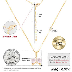 Quality <b>Silver</b> 925 Zircon Bow Jewelry Set 18K Gold Plated Bracelet Earrings <b>Necklaces</b> Trendy Style - Product Image 2