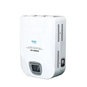 Estabilizador regulador de voltaje automático eléctrico, dispositivo de montaje en pared para el hogar, 220v, estático, 5000w, 7000w, 10000w