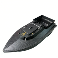 Bateau à appâts GPS pour la pêche à la carpe, vitesse élevée 300 m/min, portée 500 m, charge utile 3 kg, 40 points GPS, sonar, 12 V