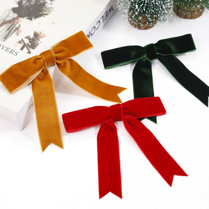 Nœud en polyester torsadé, motif floral, de luxe, personnalisé, durable et écologique pour mariages, anniversaires, Noël, Saint-Valentin - Product Image 2