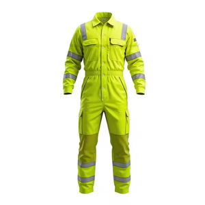 Vêtements de travail personnalisés Combinaison de peintre Pantalon de maître de chantier Salopette de pêcheur Vêtements de sécurité haute visibilité Vêtements de travail Combinaison uniforme de marin - Product Image 4