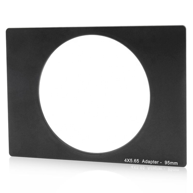 Factory Custom Glass Adapter Ring 4*5.65 to 67 72 77 82 95mm with FILTER TRAY Camera Filter Accessories